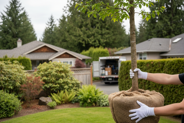 White Glove Delivery & Planting